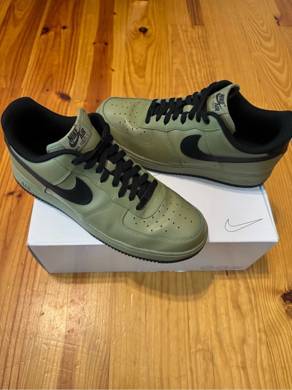 Nike Air Force 1 Olive Green Black CT7875-994 Men’s Size 11